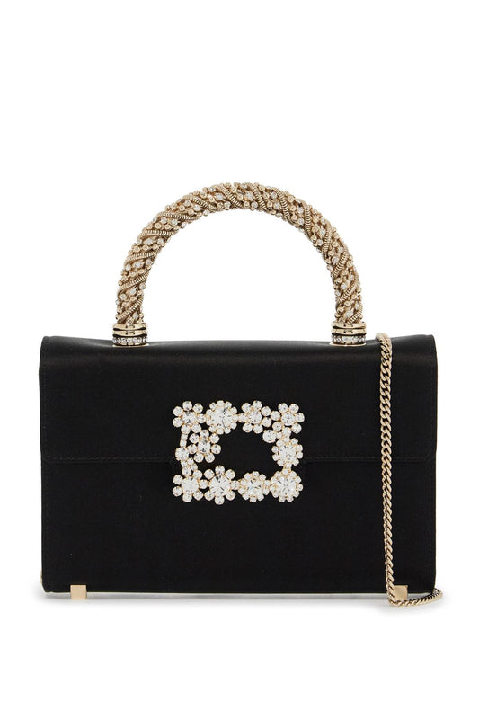 Roger Vivier Flower Strass Jewel Mini Bag