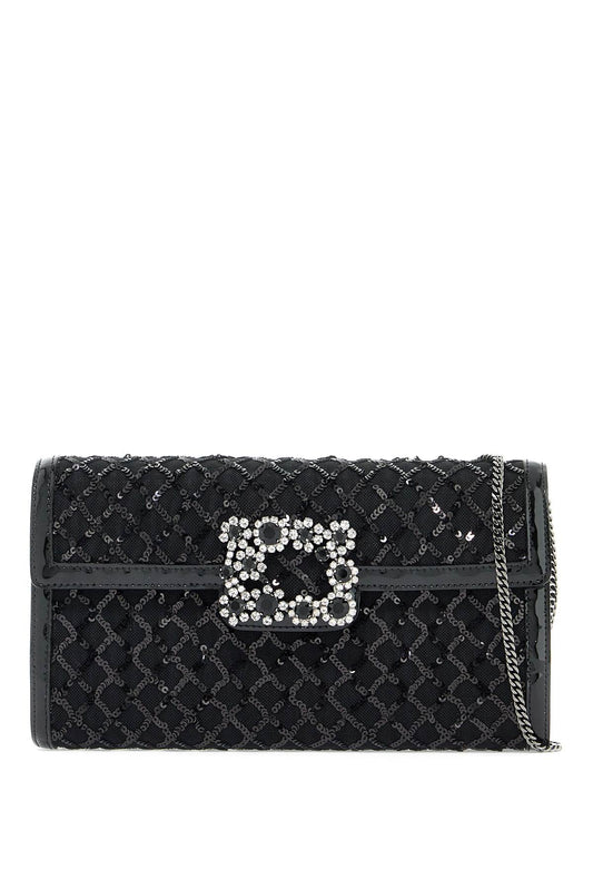 Roger Vivier Flower Buckle Envelope