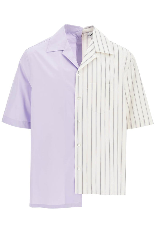 Lanvin Asymmetric Bowling Shirt With