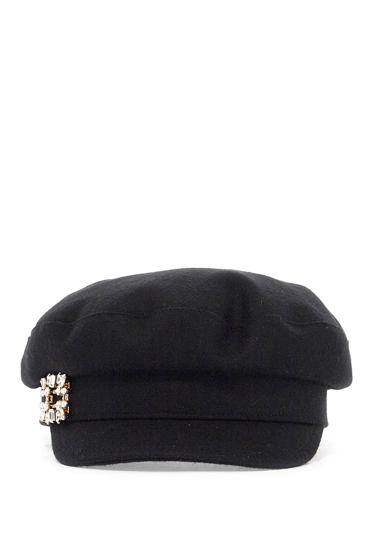 Roger Vivier Felt Sailor Hat With Br