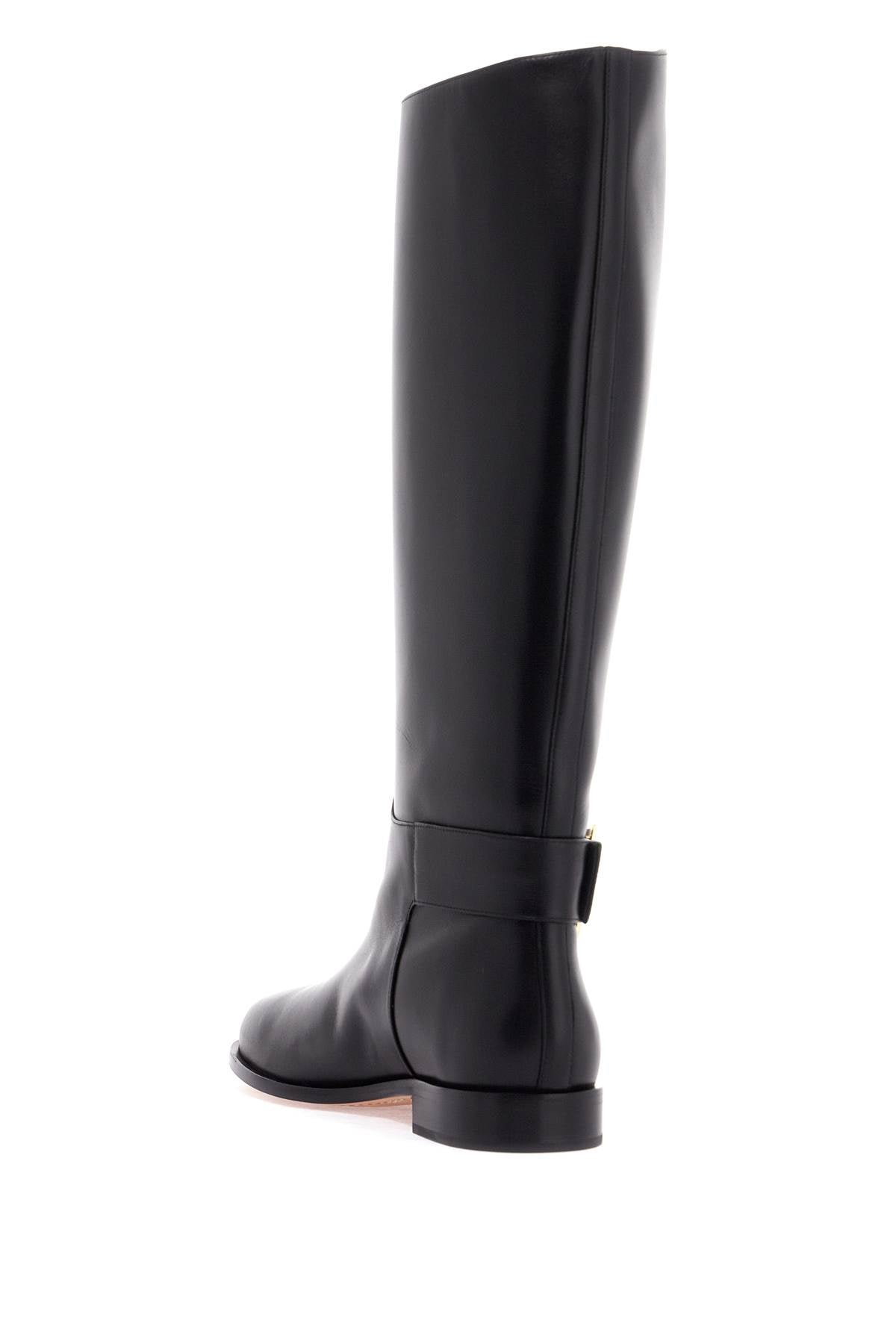 Roger Vivier Trs Vivier Leather Boots