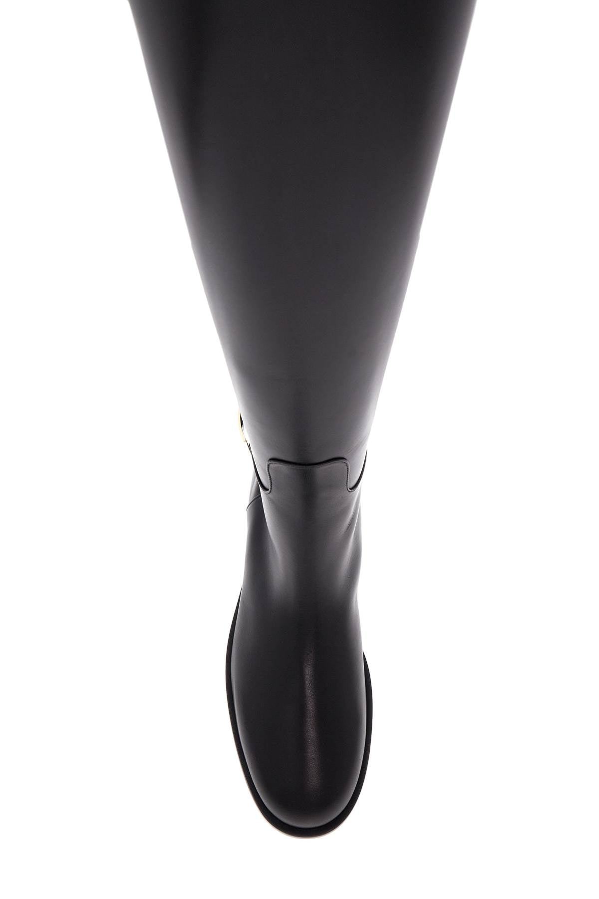 Roger Vivier Trs Vivier Leather Boots