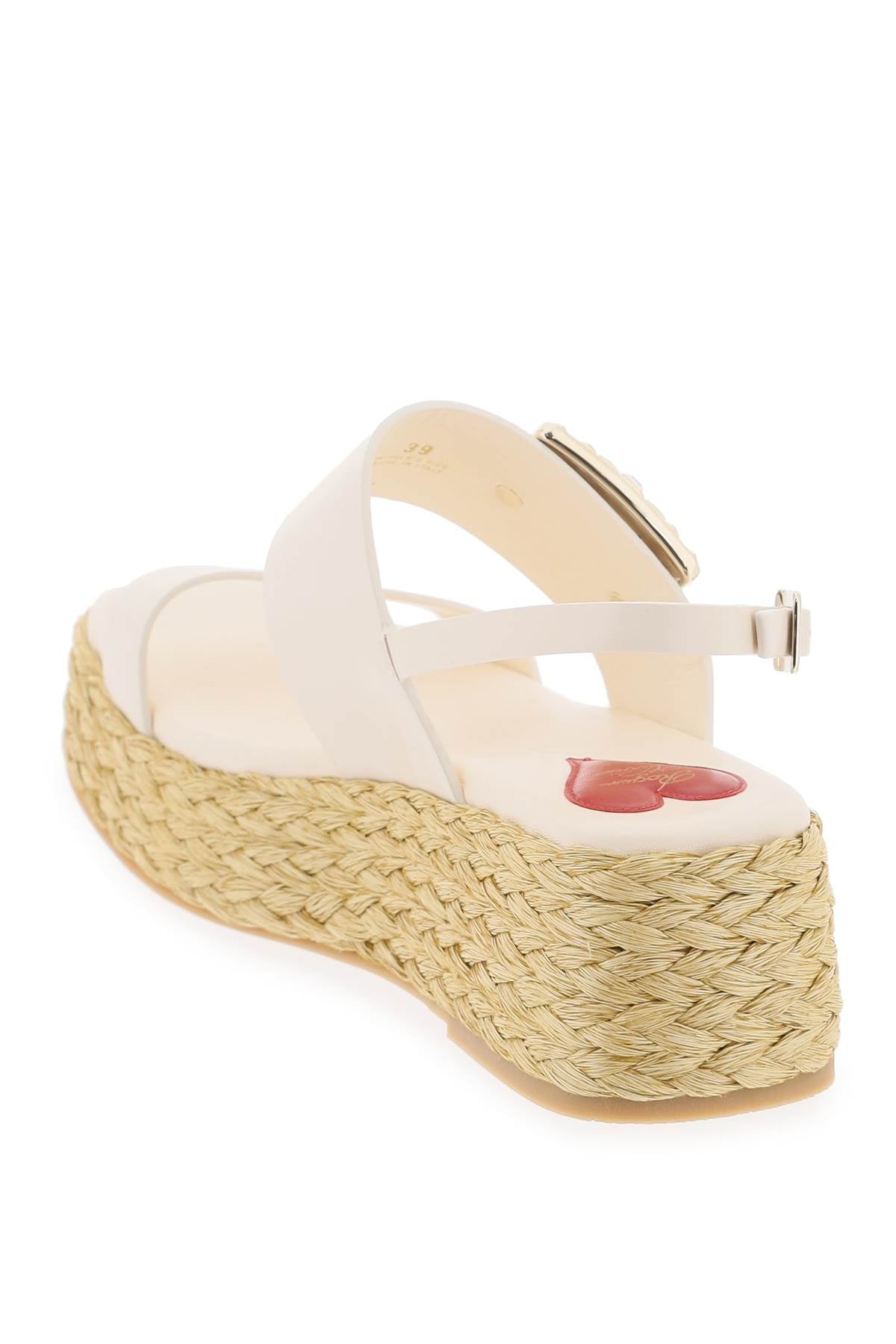 Roger Vivier Crystal Buckle Espadrilles