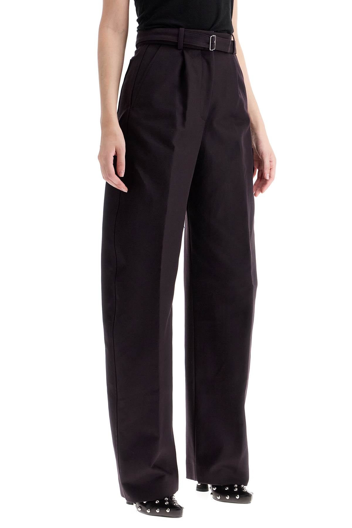 Lanvin Balloon Canvas Pants For A