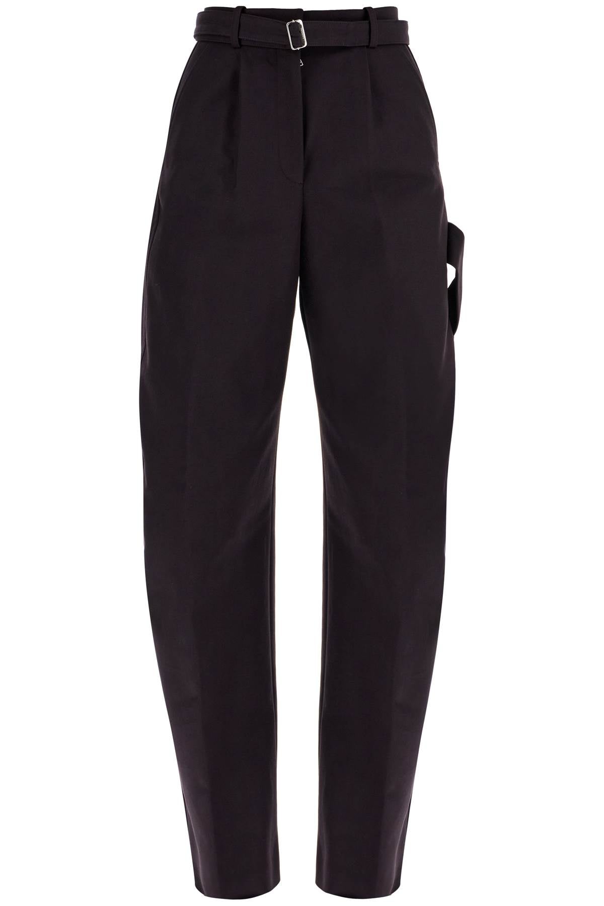 Lanvin Balloon Canvas Pants For A