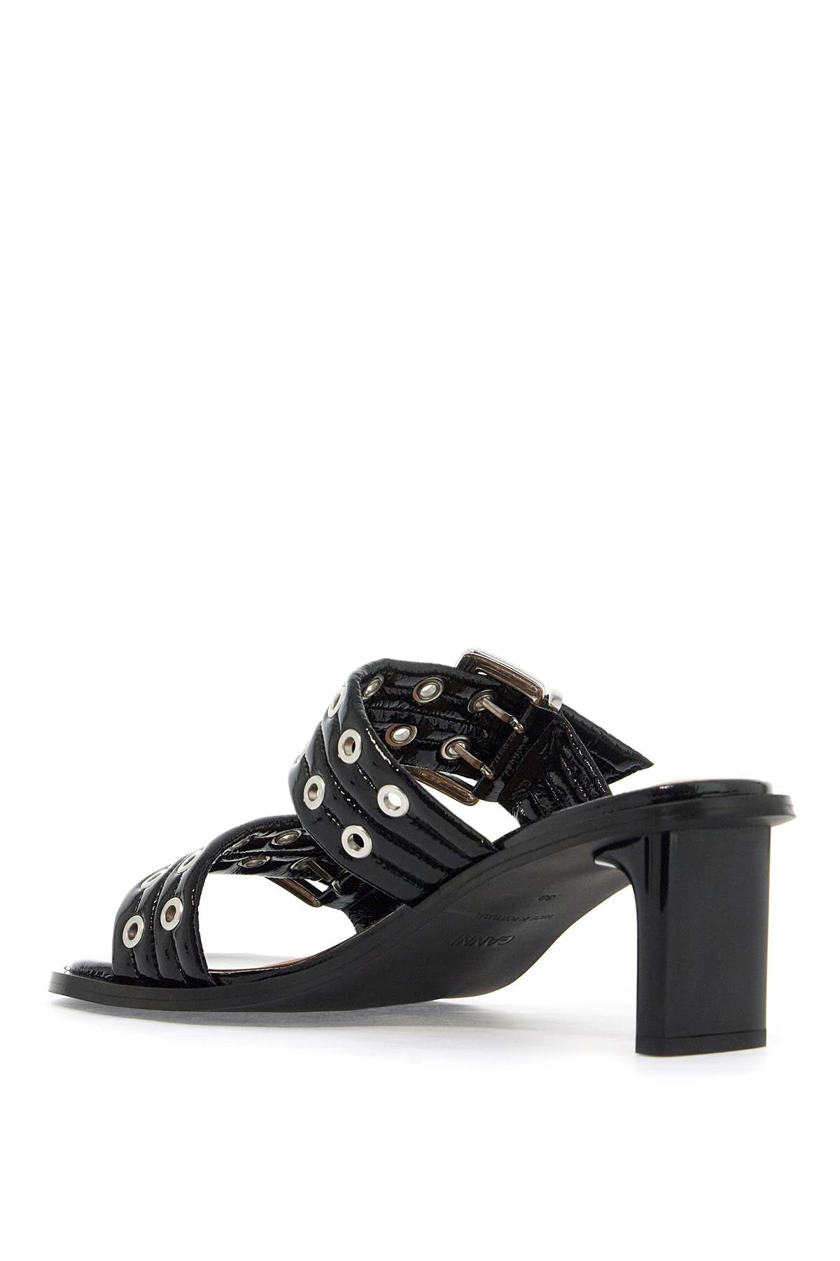 Ganni WomenS Patent Buckle M