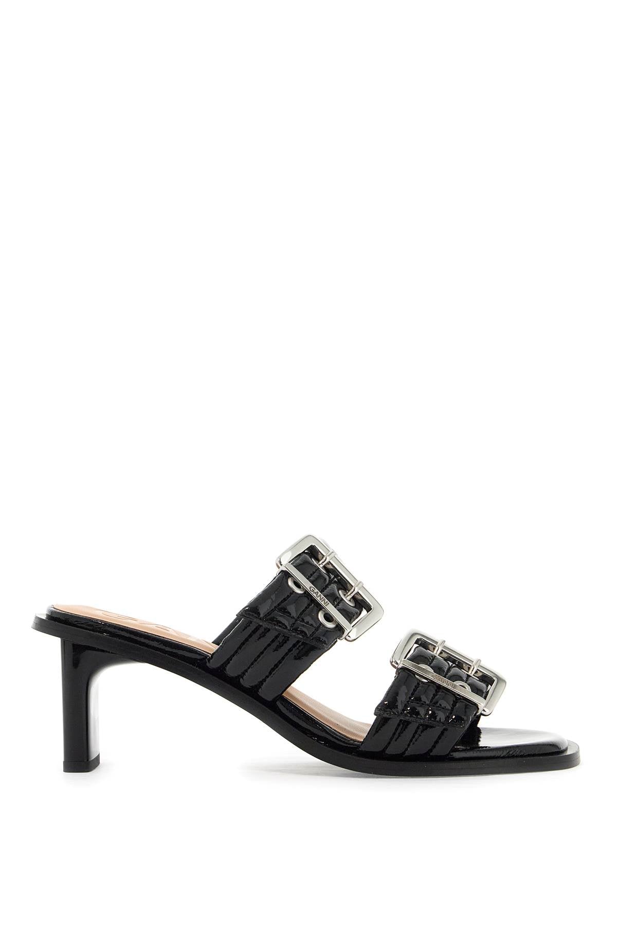 Ganni WomenS Patent Buckle M