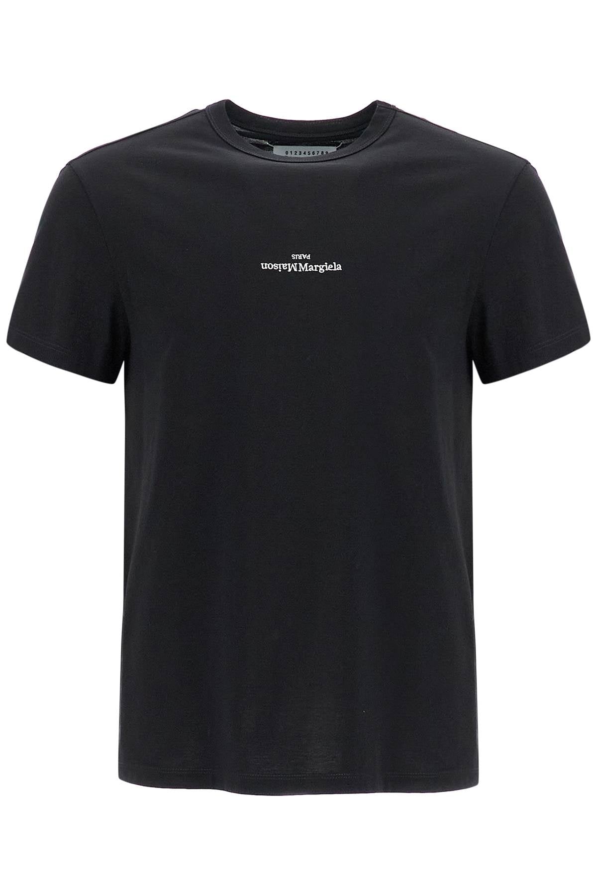 MAISON MARGIELA T-Shirt Con Logo Inverso