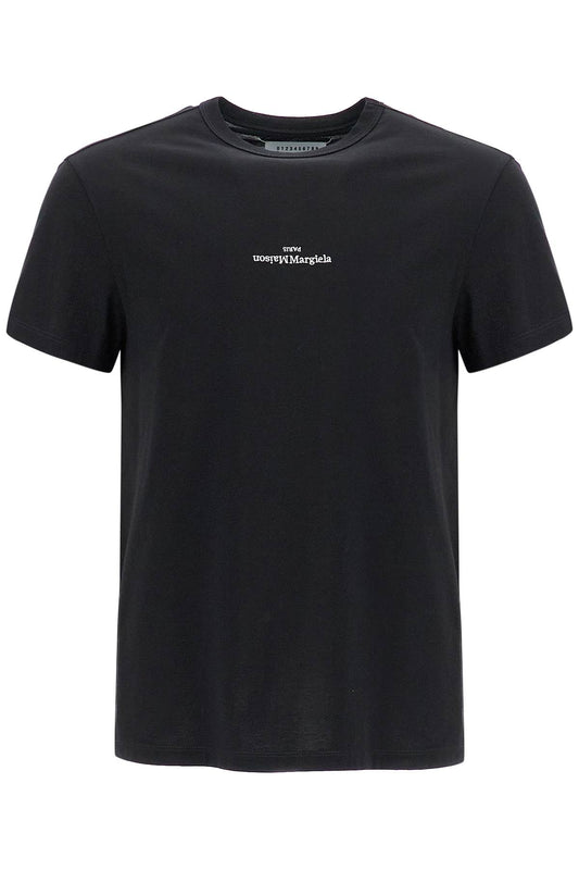 MAISON MARGIELA T-Shirt Con Logo Inverso