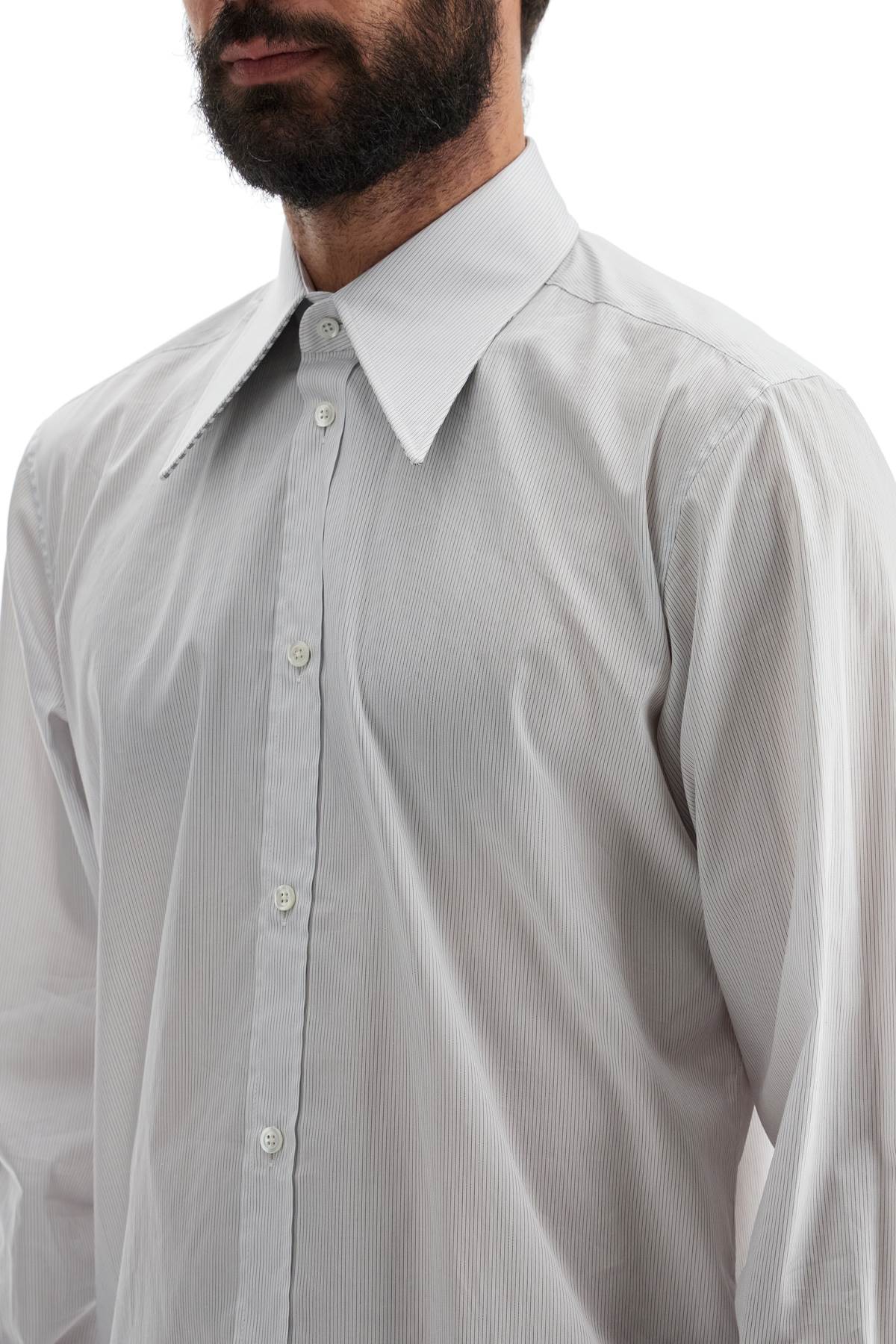 Maison Margiela Shirt With Pointed Collar