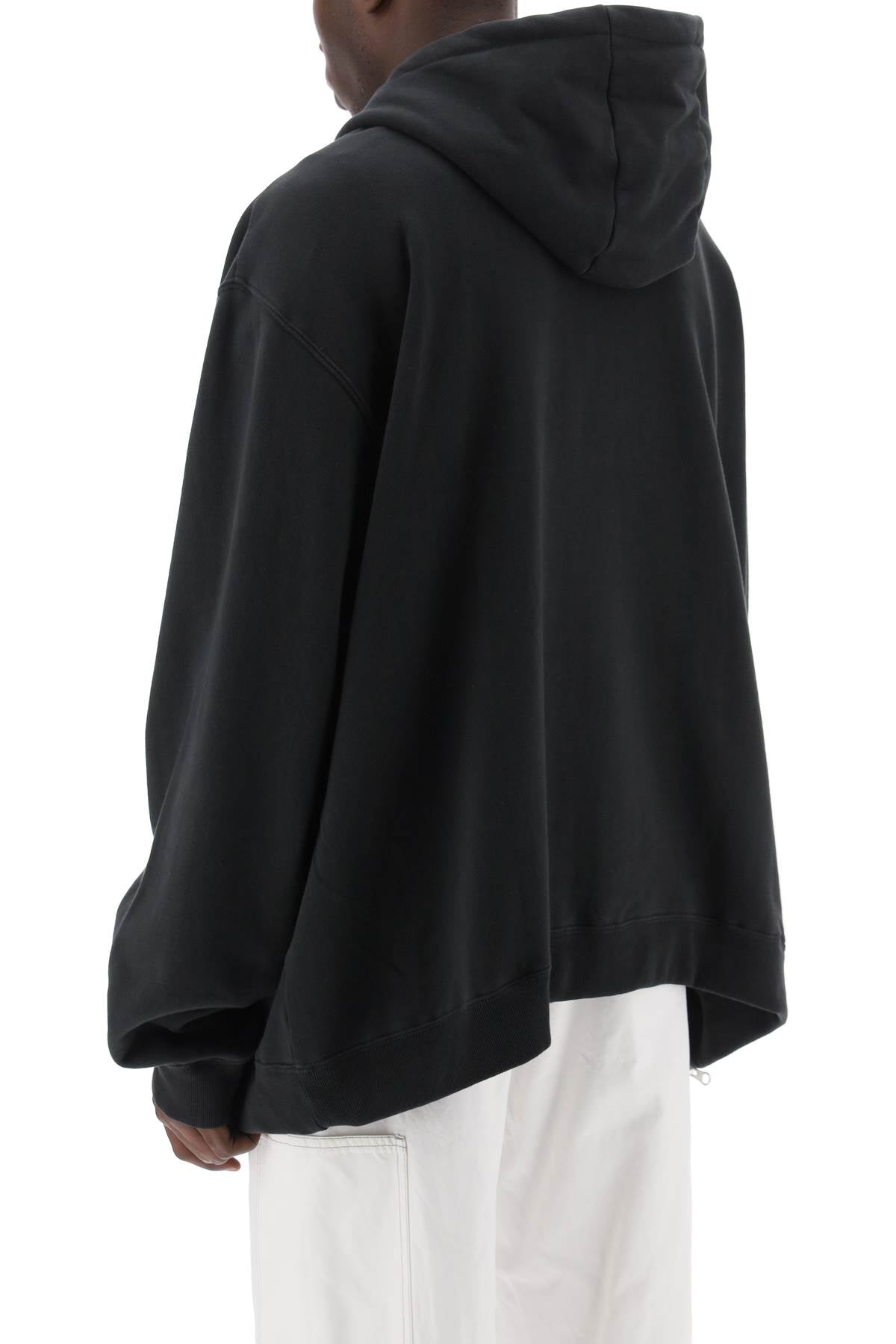 Maison Margiela Maxi Zip-Up Sweatshirt With