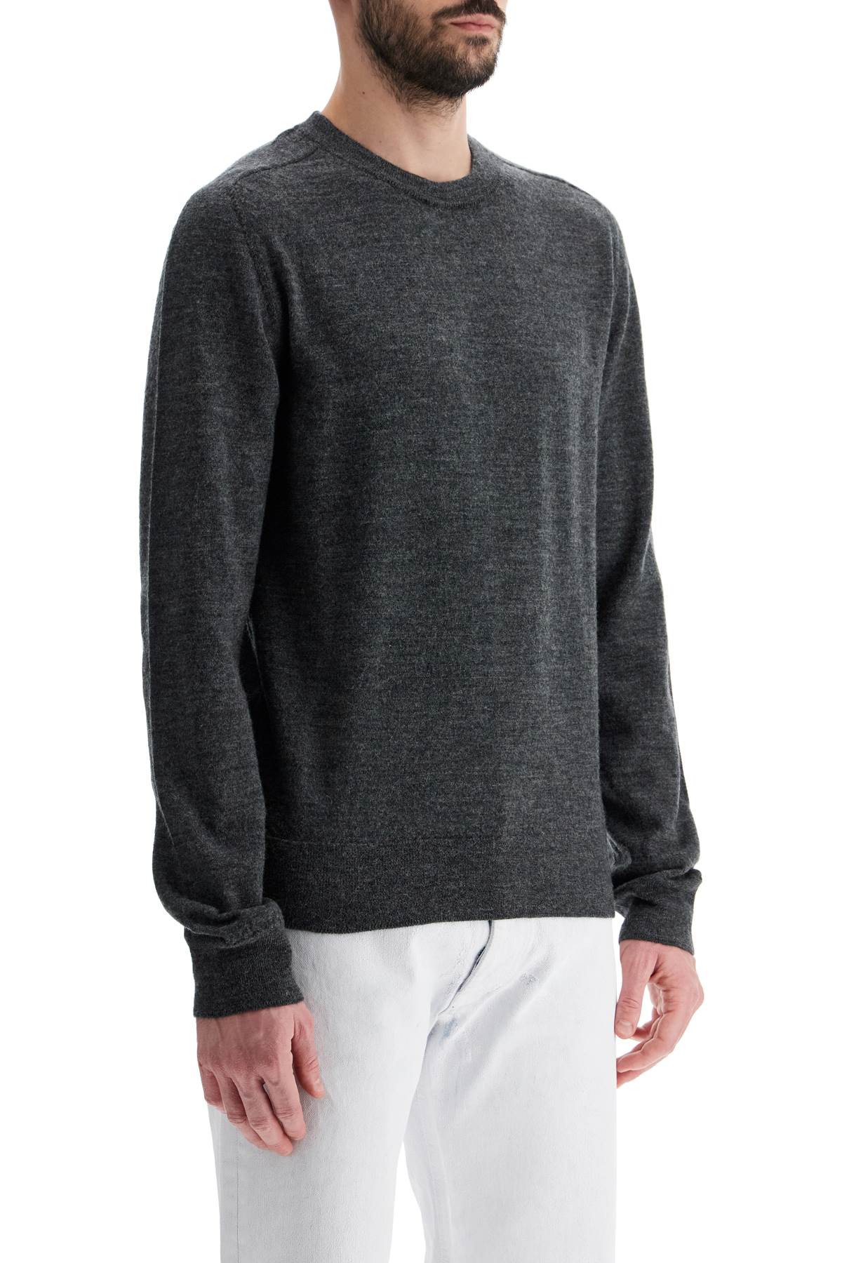 MAISON MARGIELA Pullover Con Toppe A Contrasto