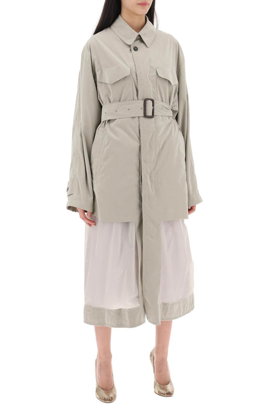 Maison Margiela Reversible Trench Coat With DÃ©co