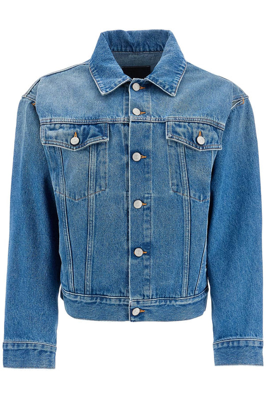 Mm6 Maison Margiela Denim Jacket With Slits