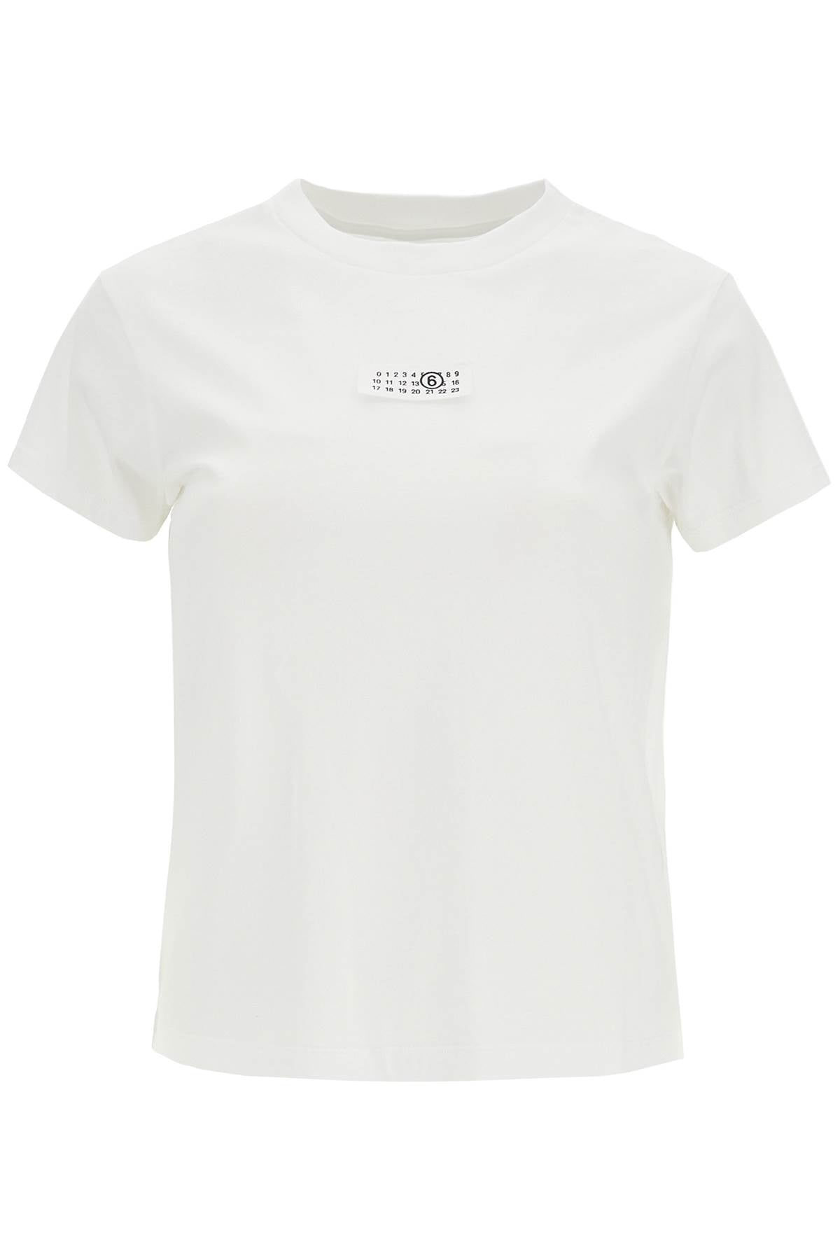 MM6 MAISON MARGIELA T-Shirt Con Etichetta Logo