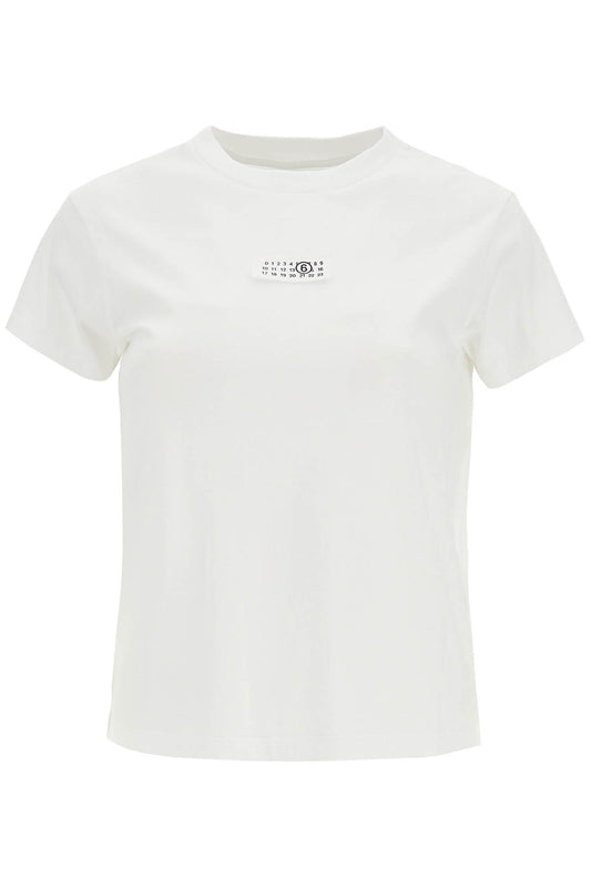 MM6 MAISON MARGIELA T-Shirt Con Etichetta Logo