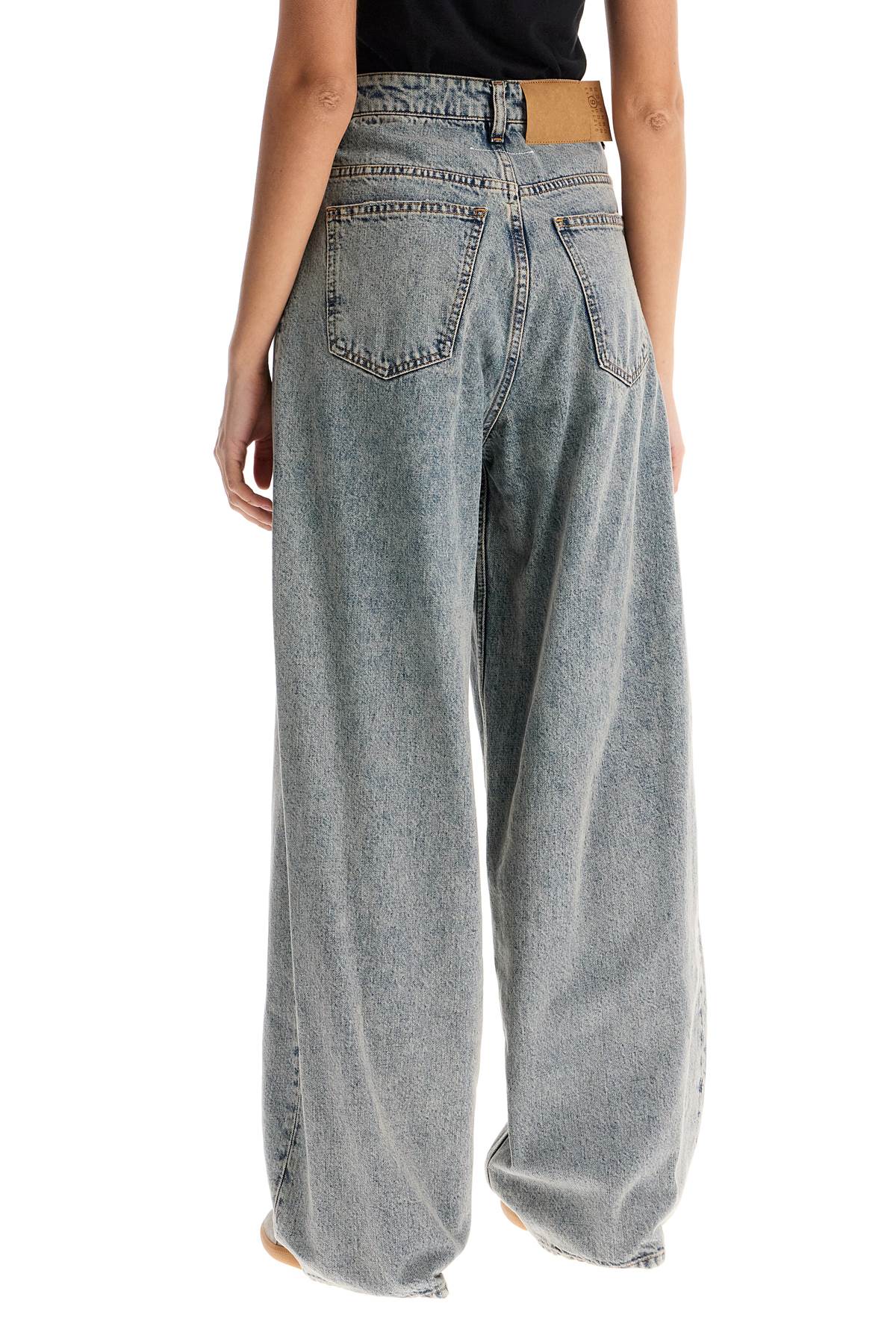 Mm6 Maison Margiela Wide Leg Jeans