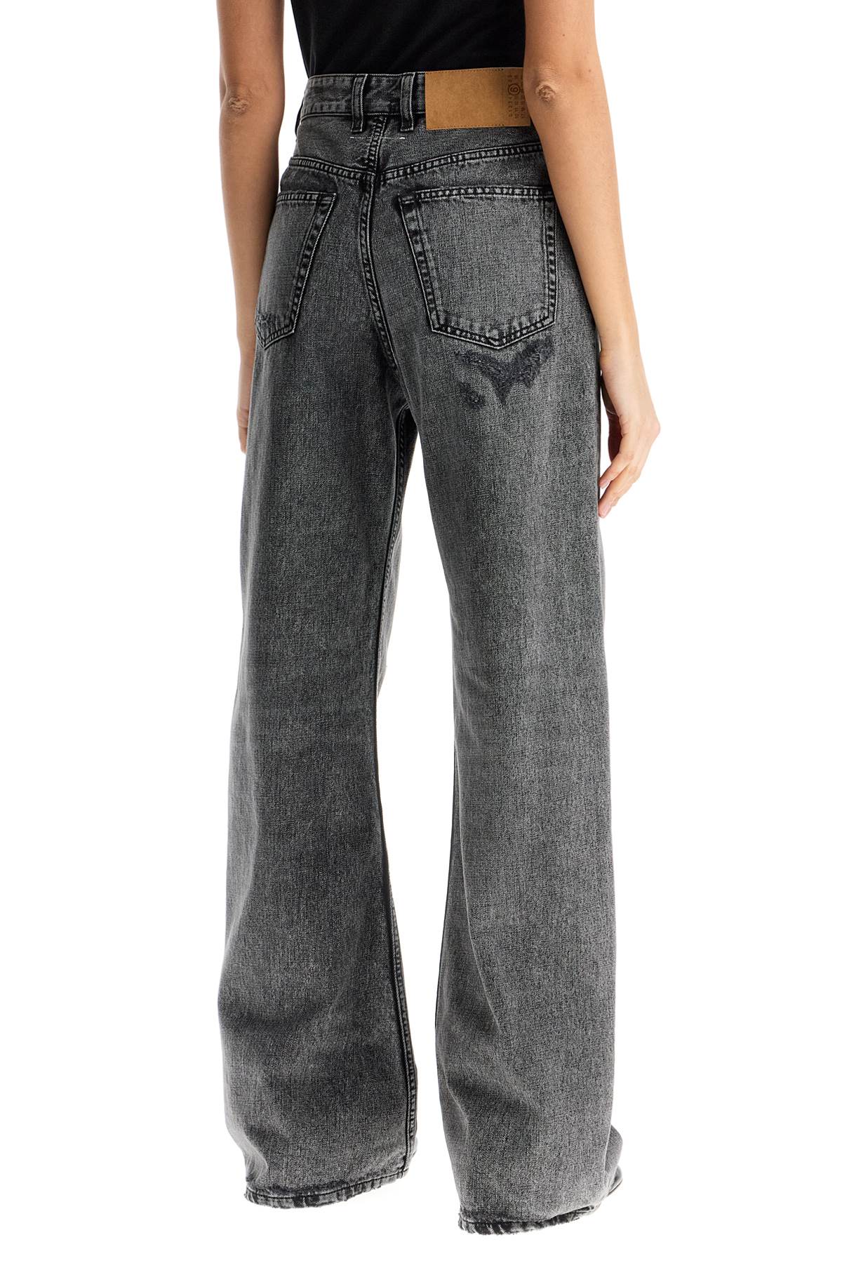 Mm6 Maison Margiela Wide Leg Jeans