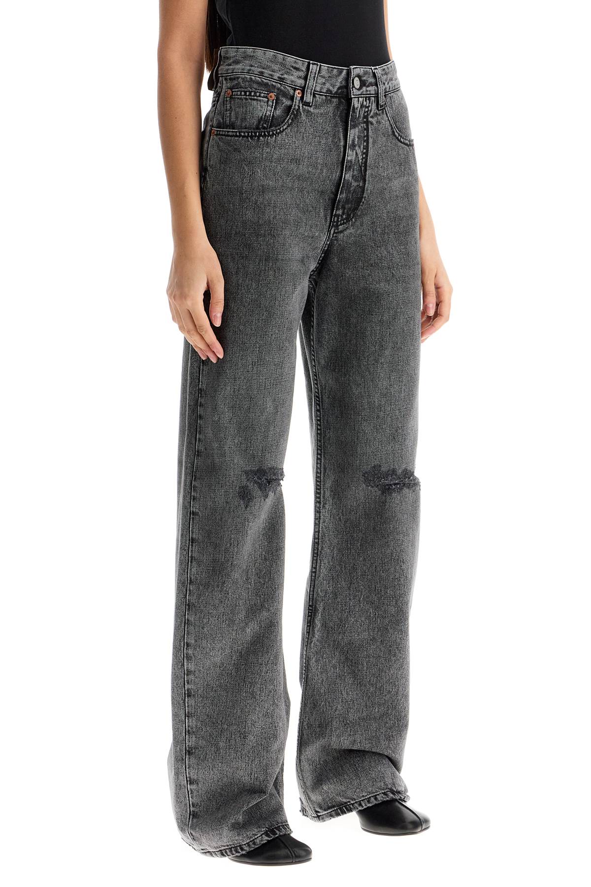 Mm6 Maison Margiela Wide Leg Jeans