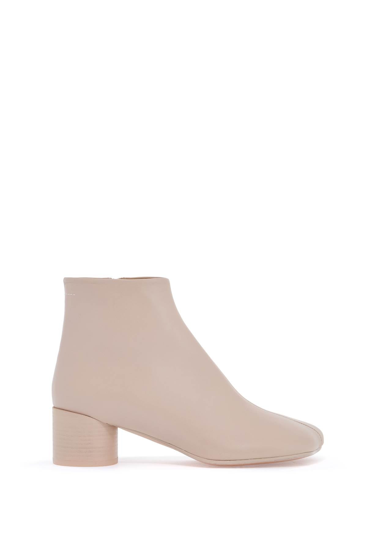 Mm6 Maison Margiela Leather Ankle Boots