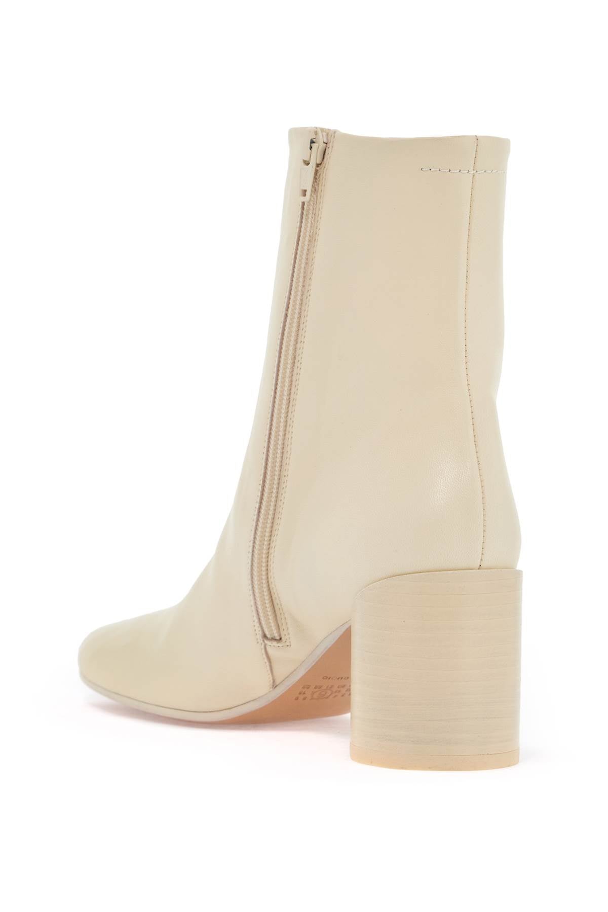 Mm6 Maison Margiela Leather Ankle Boots