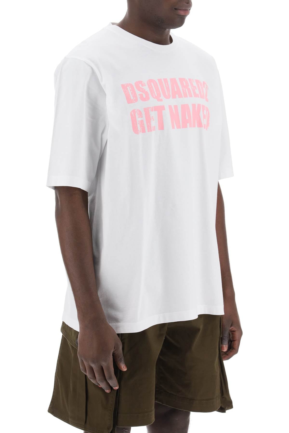 Dsquared2 Skater Fit Printed T-Shirt