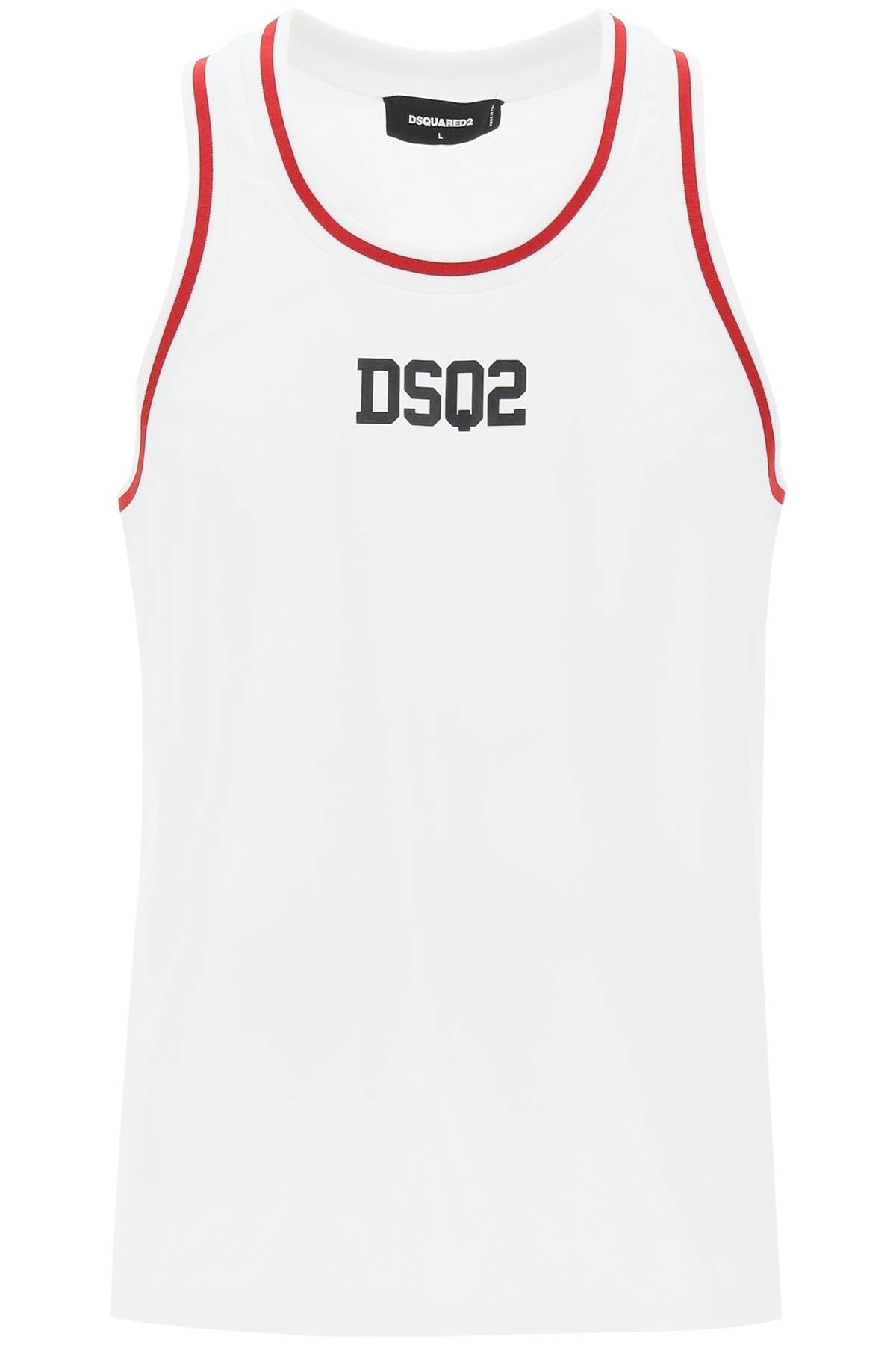 Dsquared2 Cotton Dsq2 Cool Tank