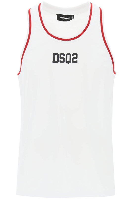 Dsquared2 Cotton Dsq2 Cool Tank