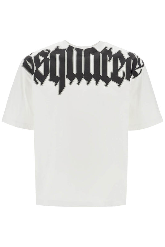 Dsquared2 Loose Logo Print T-Shirt With