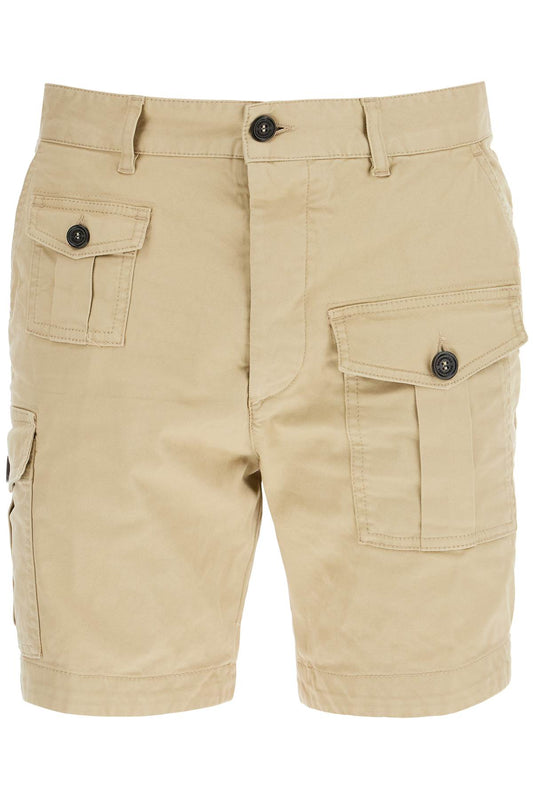 Dsquared2 Sexy Cargo Bermuda Shorts For