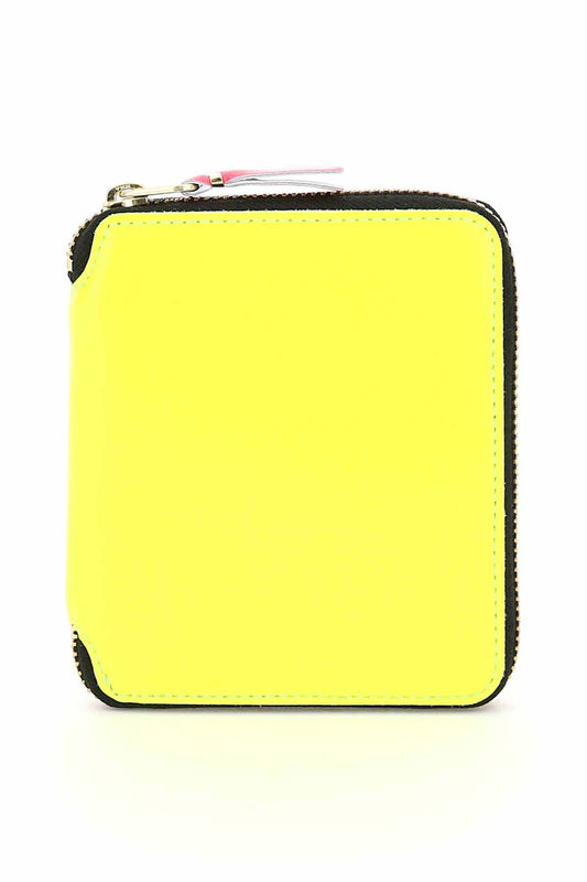 Comme Des Garcons Wallet Super Fluo Wallet Portfolio