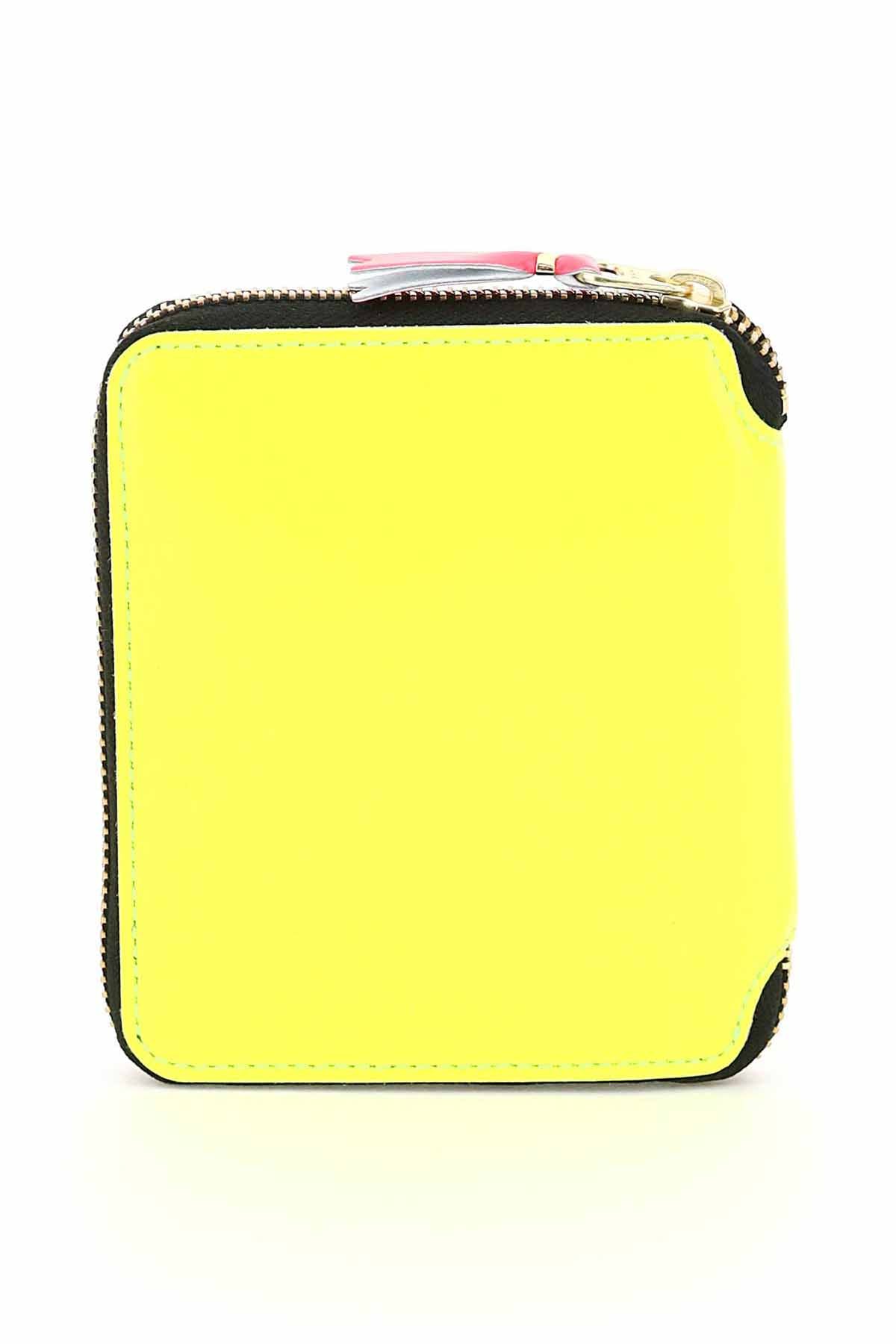 Comme Des Garcons Wallet Super Fluo Wallet Portfolio