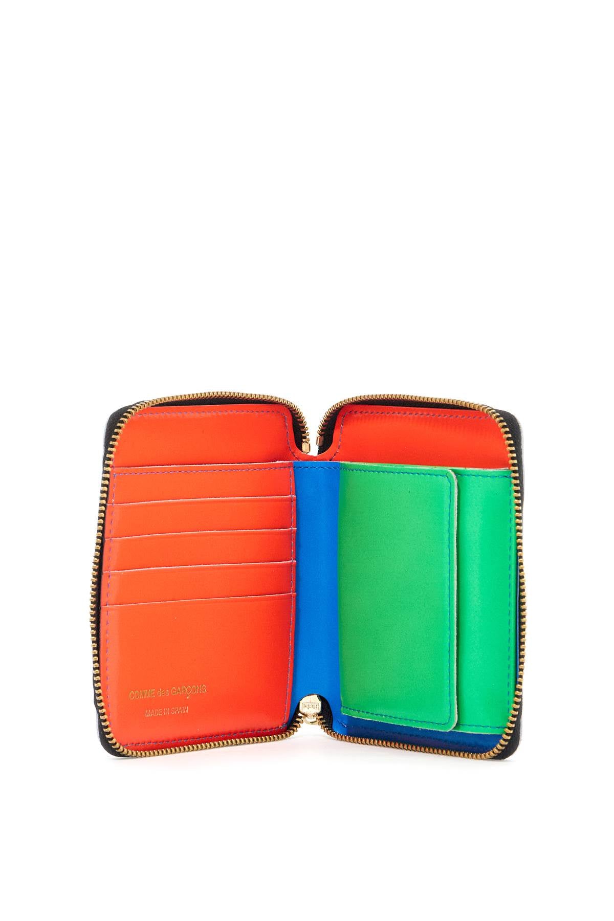 COMME DES GARCONS WALLET Portafoglio Super Fluo