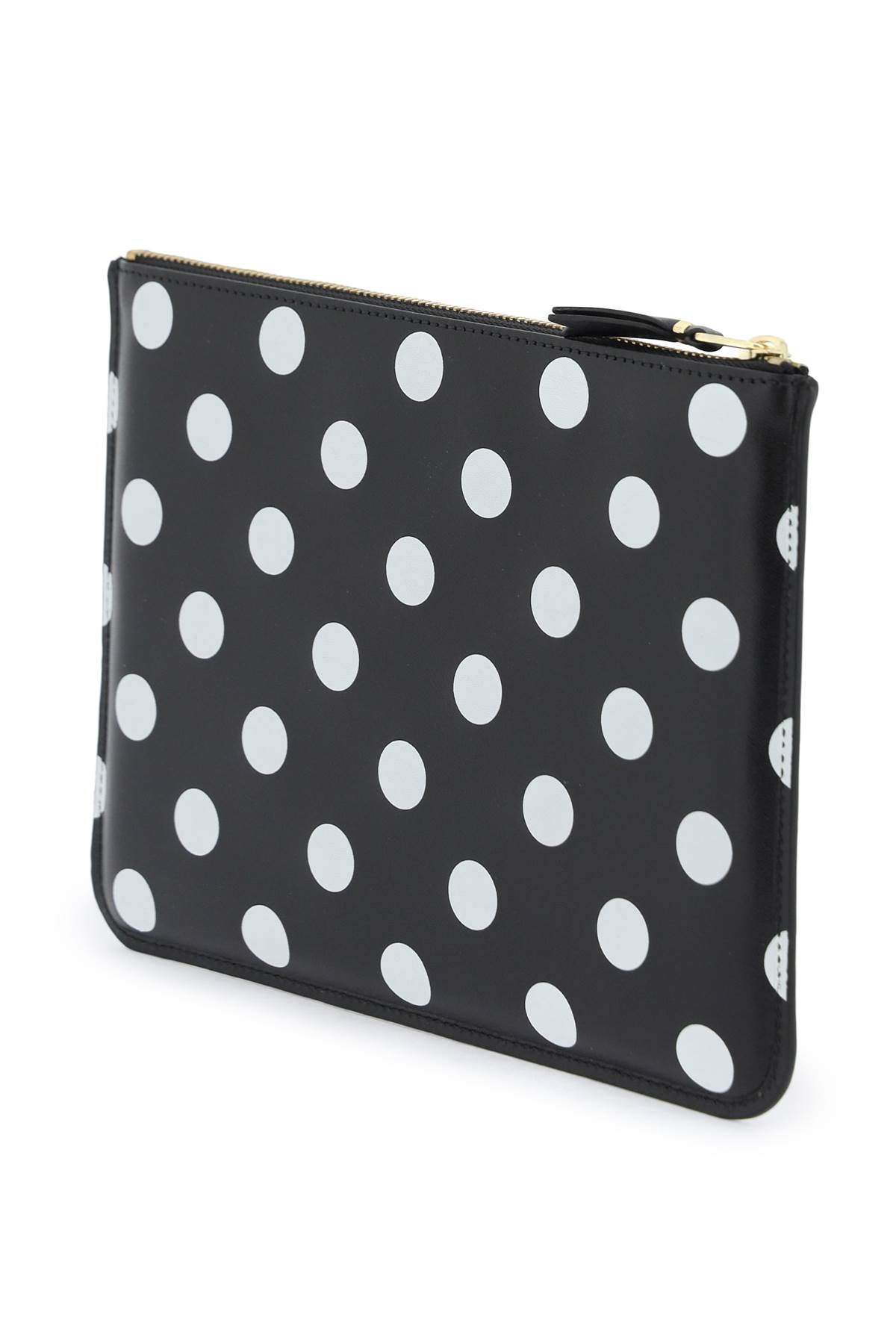 COMME DES GARCONS WALLET Pouch In Pelle A Pois