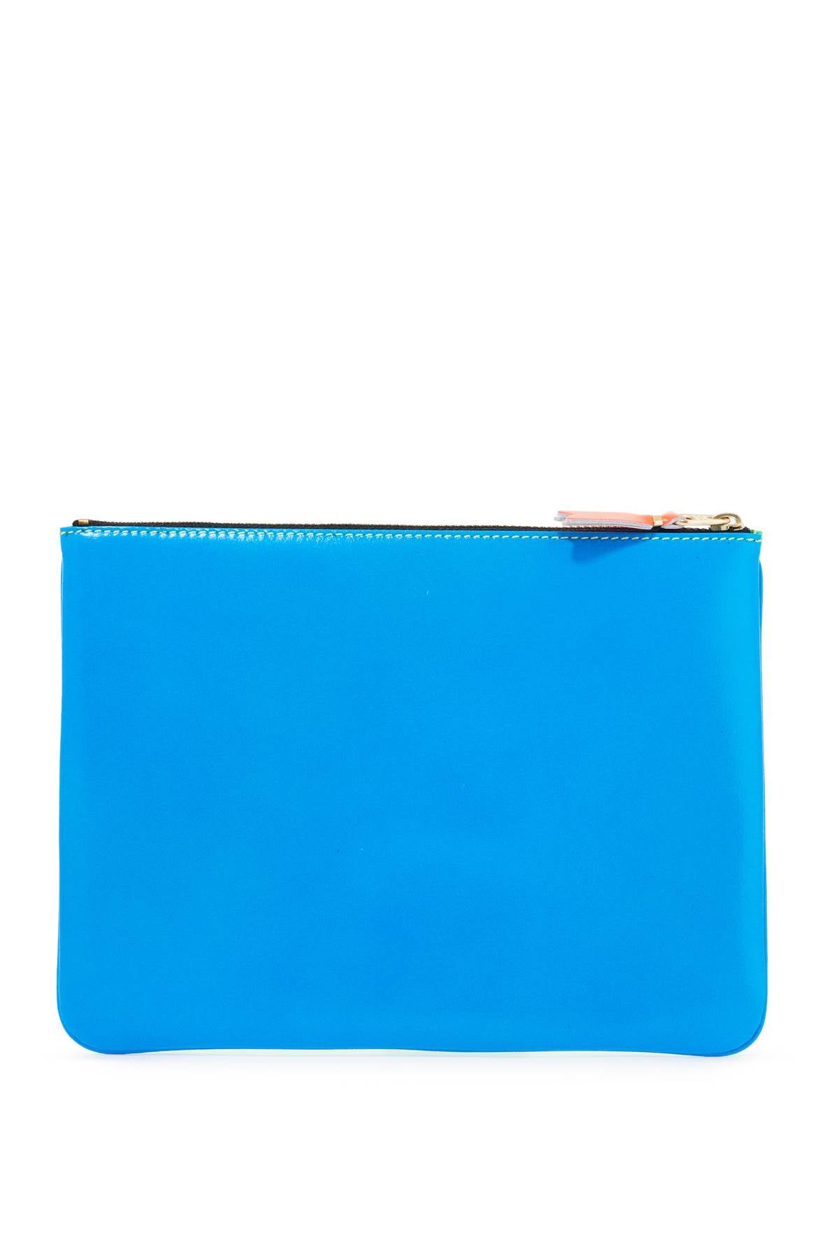 Comme Des Garcons Wallet Super Fluo Pouch