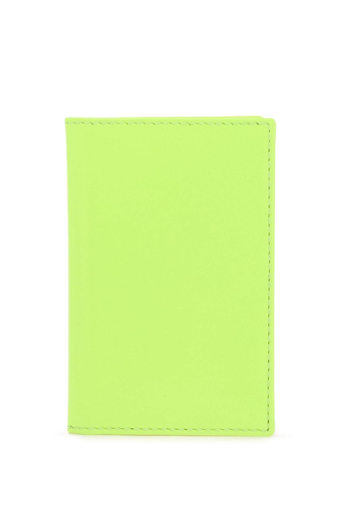 Comme Des Garcons Wallet Super Fluo Wallet Portfolio