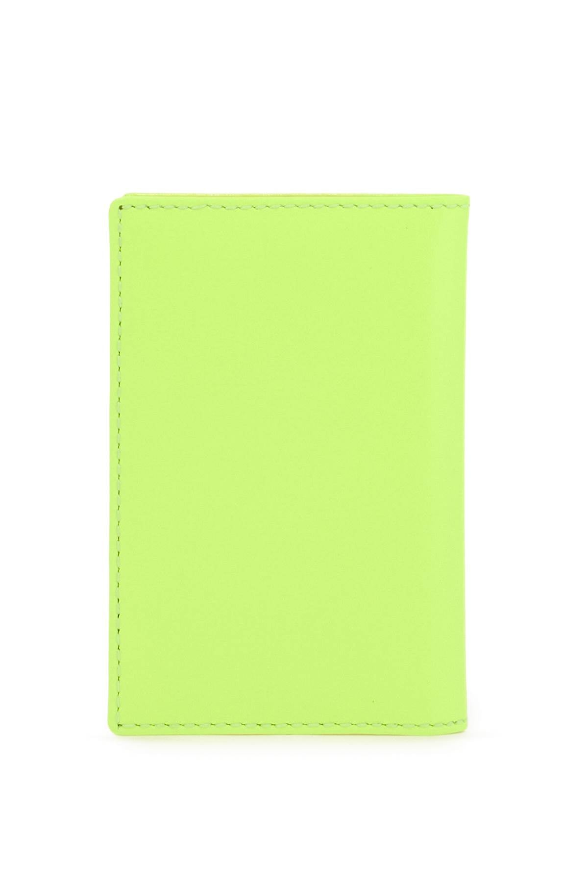 Comme Des Garcons Wallet Super Fluo Wallet Portfolio