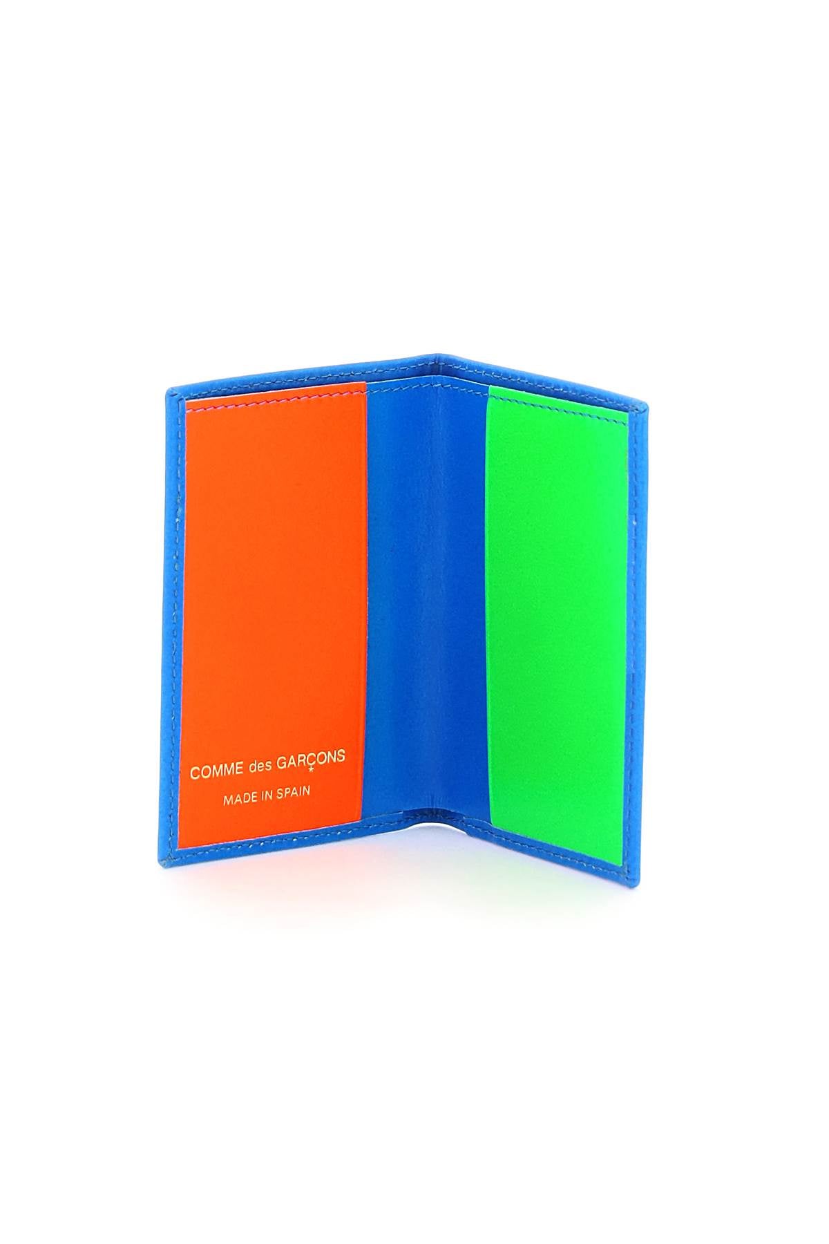 Comme Des Garcons Wallet Super Fluo Wallet Portfolio