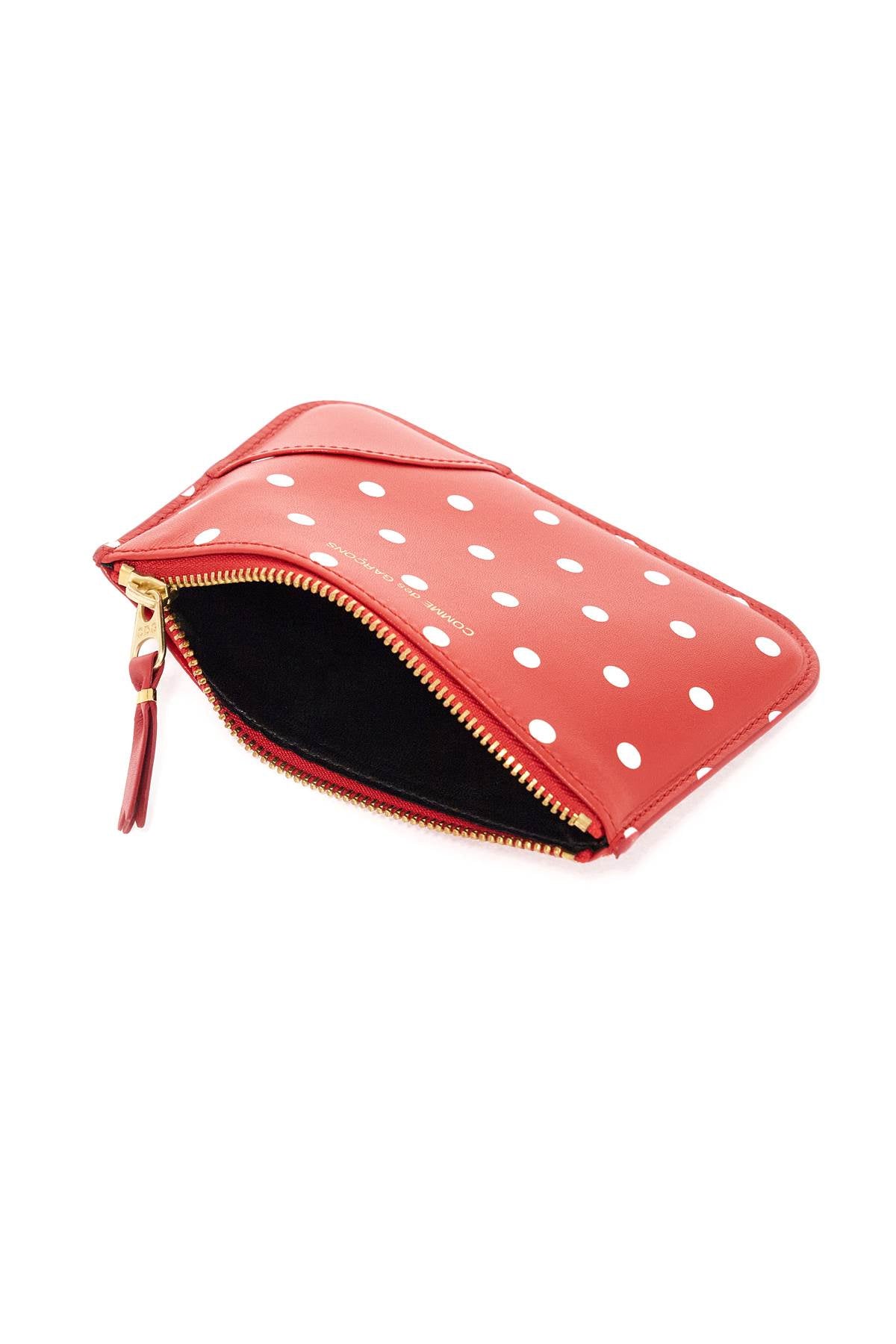 Comme Des Garcons Wallet Polka Dot Patterned