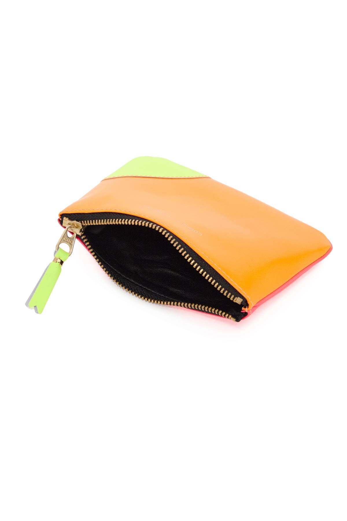 Comme Des Garcons Wallet Super Fluo Pouch