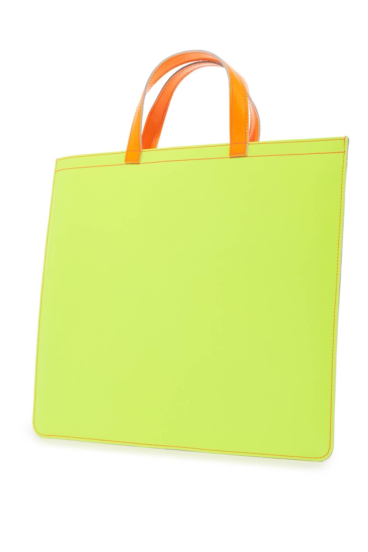 Comme Des Garcons Wallet Fluo Tote Bag