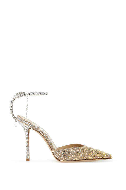 Jimmy Choo Crystals Saeda 100 Pumps