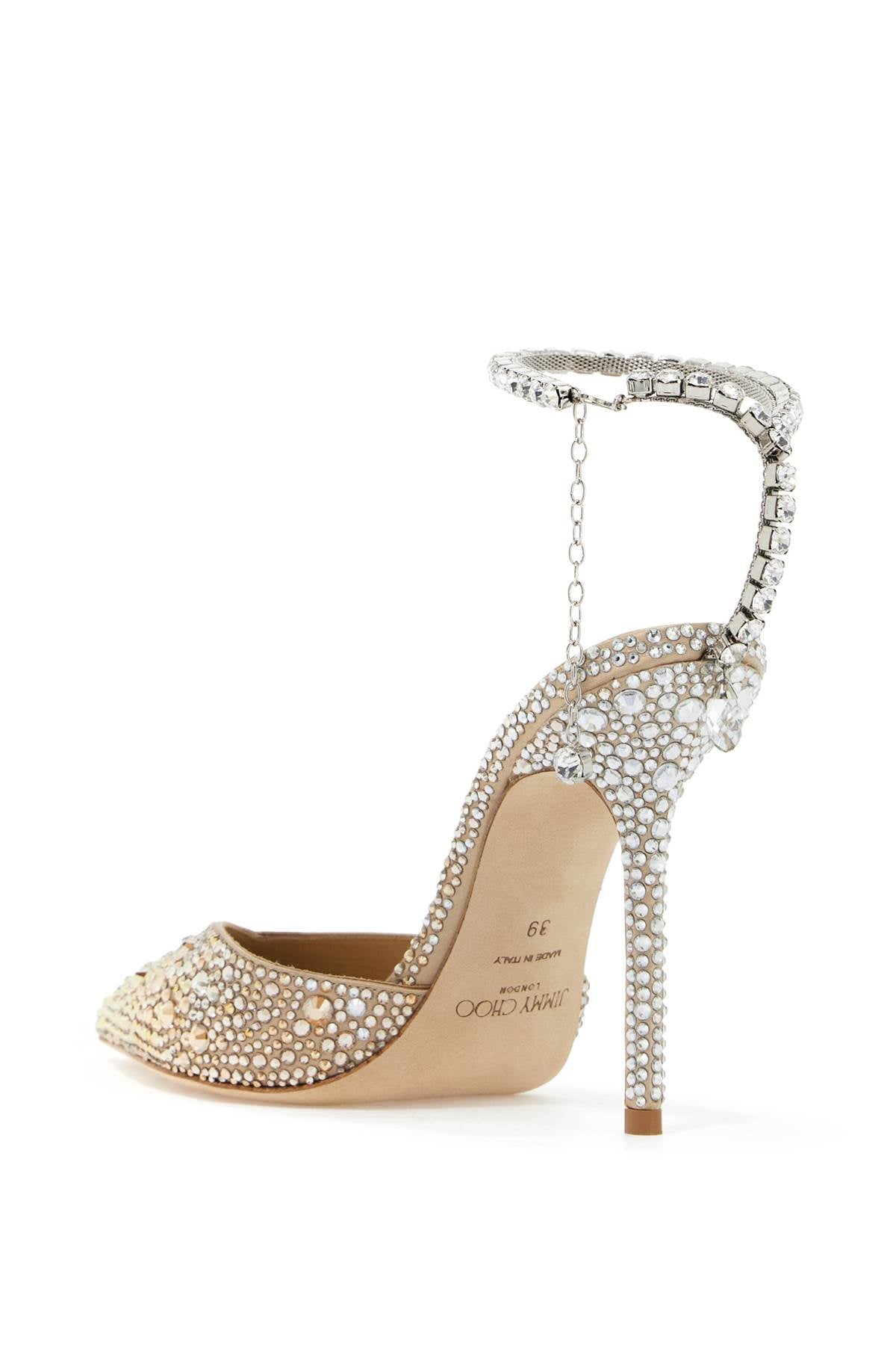 Jimmy Choo Crystals Saeda 100 Pumps