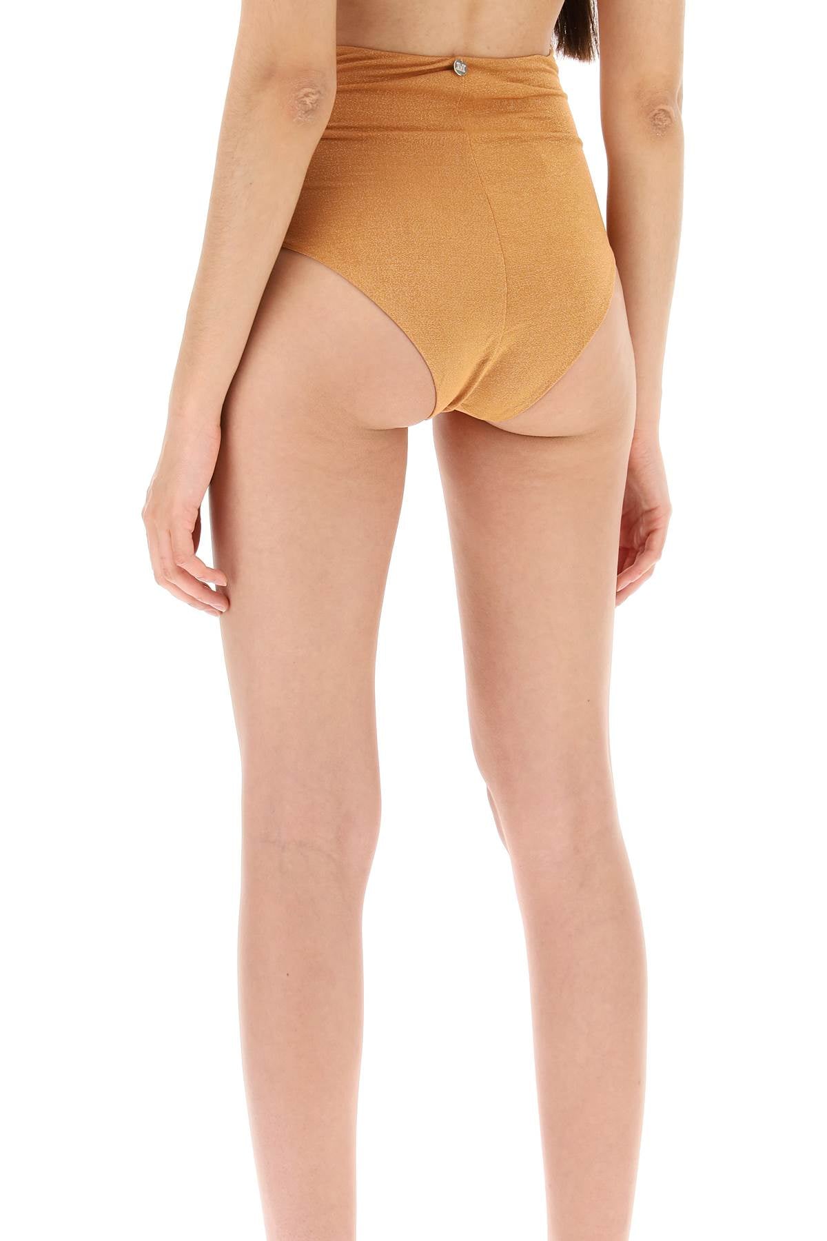 Max Mara Beachwear Bikini Briefs In Jersey And Lure