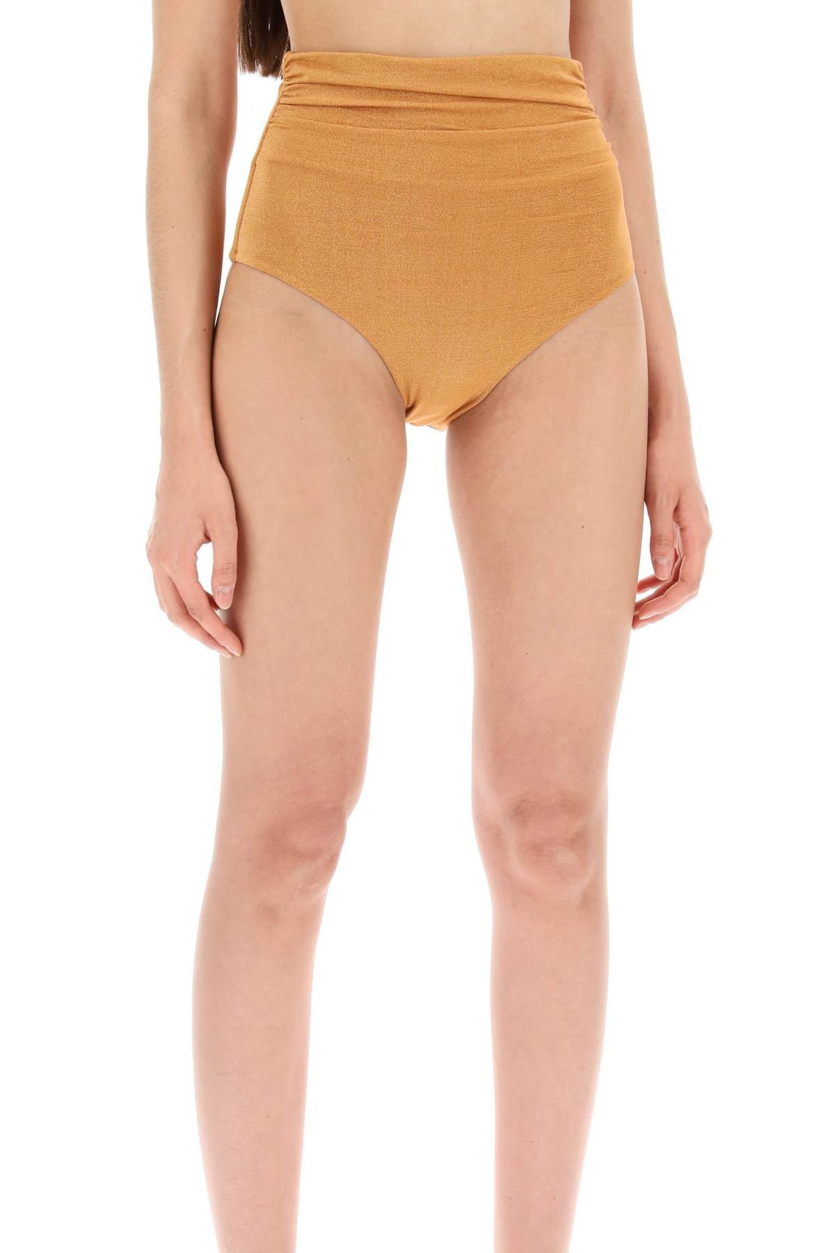 Max Mara Beachwear Bikini Briefs In Jersey And Lure