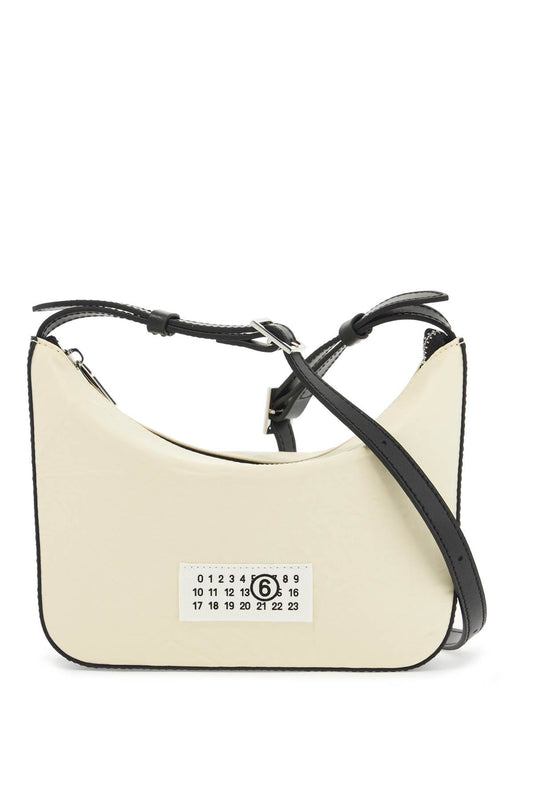 Mm6 Maison Margiela Shoulder Bag In Numeric Nylon Material