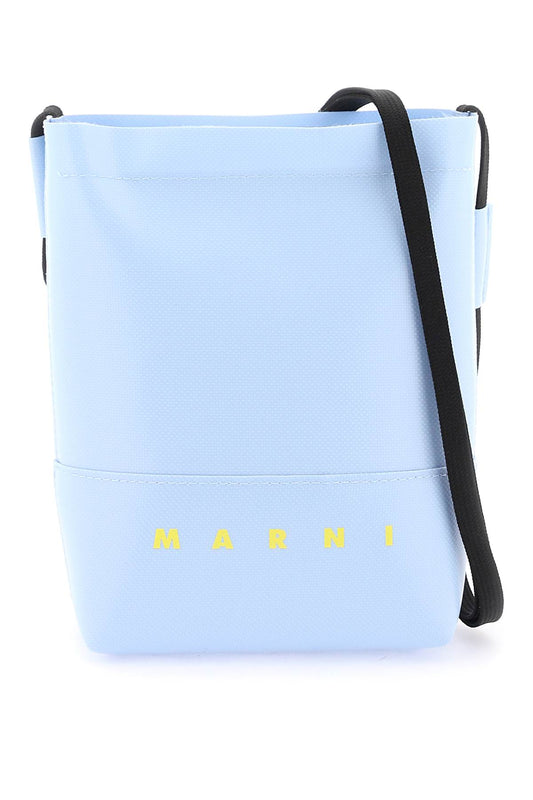 Marni Coated Canvas Crossbody Bag