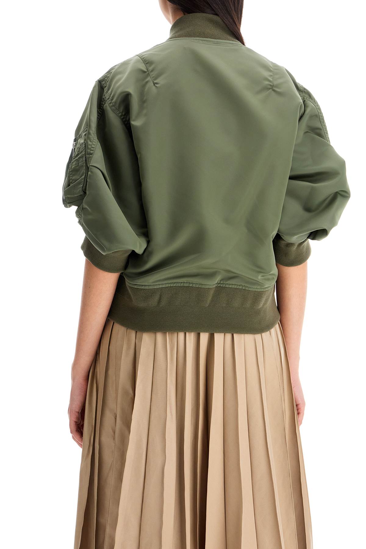 Sacai Short-Sleeved Bomber