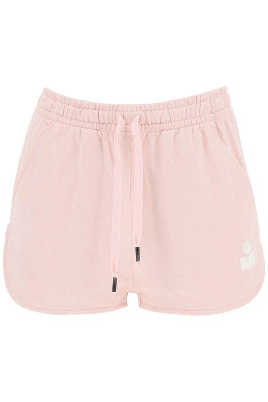 Isabel Marant Etoile Mifa Sports Shorts With Flocked Logo