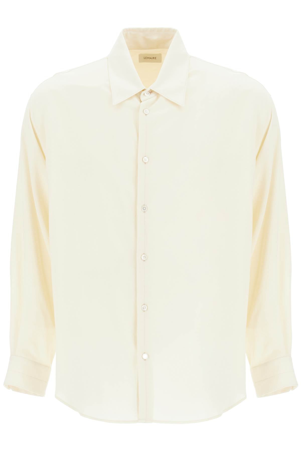 LEMAIRE Camicia Loose Fit In Misto Lana